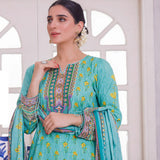 Five Star Smarttle Cambric Un-Stitched 3Pcs Suit - B, Women, 3Pcs Shalwar Suit, Chase Value, Chase Value