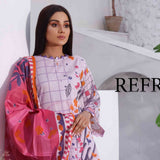 Halime Sultan Lawn Digital Print 3 Pcs Un-Stitched Suit - 14, Women, 3Pcs Shalwar Suit, Halime Sultan, Chase Value