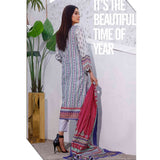 Halime Sultan Lawn Digital Print 3 Pcs Un-Stitched Suit - 15, Women, 3Pcs Shalwar Suit, Halime Sultan, Chase Value