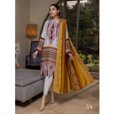 Anum Printed Lawn Unstitched 3Pcs Suit V2 - A5, Women, 3Pcs Shalwar Suit, Al-Zohaib Textiles, Chase Value