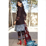 Anum Printed Lawn Unstitched 3Pcs Suit V3 - A6, Women, 3Pcs Shalwar Suit, Al-Zohaib Textiles, Chase Value