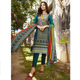 Anum Printed Lawn Unstitched 3Pcs Suit V3 - C3, Women, 3Pcs Shalwar Suit, Al-Zohaib Textiles, Chase Value