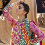 Monsoon Printed Lawn Unstitched 3Pcs Suit V1 - A4, Women, 3Pcs Shalwar Suit, Al-Zohaib Textiles, Chase Value