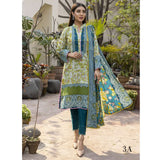 Monsoon Printed Lawn Un-Stitched 3Pcs Suit - 3, Women, 3Pcs Shalwar Suit, Al-Zohaib Textiles, Chase Value