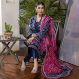 Monsoon Printed Lawn Un-Stitched 3Pcs Suit - 4, Women, 3Pcs Shalwar Suit, Al-Zohaib Textiles, Chase Value