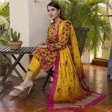 Monsoon Printed Lawn Un-Stitched 3Pcs Suit - 2, Women, 3Pcs Shalwar Suit, Al-Zohaib Textiles, Chase Value