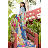 Bin Hameed Eliya Embroidered Lawn Unstitched 3 Pcs Suit - 04, Women, 3Pcs Shalwar Suit, Rana Art, Chase Value