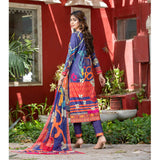 Bin Hameed Eliya Embroidered Lawn Unstitched 3 Pcs Suit - 06, Women, 3Pcs Shalwar Suit, Rana Art, Chase Value
