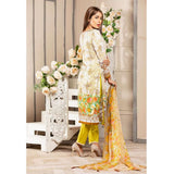 Gulnara Printed Embroidered Lawn Un-Stitched 3 Pcs Suit - AY-1876, Women, 3Pcs Shalwar Suit, Rana Arts, Chase Value