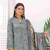 Sawan Classic Printed Lawn 3Pcs Unstitched Suit - A2, Women, 3Pcs Shalwar Suit, Sawan, Chase Value