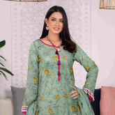 Sawan Classic Printed Lawn 3Pcs Unstitched Suit - A9, Women, 3Pcs Shalwar Suit, Sawan, Chase Value