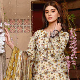 Sawan Classic Printed Lawn 3Pcs Unstitched Suit - B10, Women, 3Pcs Shalwar Suit, Sawan, Chase Value