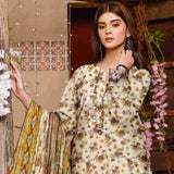 Sawan Classic Printed Lawn 3Pcs Unstitched Suit - B10, Women, 3Pcs Shalwar Suit, Sawan, Chase Value