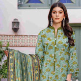 Sawan Classic Printed Lawn 3Pcs Unstitched Suit - B3, Women, 3Pcs Shalwar Suit, Sawan, Chase Value