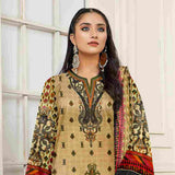 Sawan Classic Printed Lawn 3Pcs Unstitched Suit - B6, Women, 3Pcs Shalwar Suit, Sawan, Chase Value