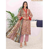 Sawan Classic Printed Lawn 3Pcs Unstitched Suit - C2, Women, 3Pcs Shalwar Suit, Sawan, Chase Value