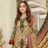 Sawan Classic Printed Lawn 3Pcs Unstitched Suit - C6, Women, 3Pcs Shalwar Suit, Sawan, Chase Value