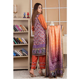 Five Star Printed Lawn Un-Stitched 3Pcs Suit - B1, Women, 3Pcs Shalwar Suit, Chase Value, Chase Value