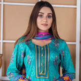 Five Star Printed Lawn Un-Stitched 3Pcs Suit - B6, Women, 3Pcs Shalwar Suit, Chase Value, Chase Value