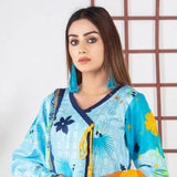 Five Star Printed Lawn Un-Stitched 3Pcs Suit - B9, Women, 3Pcs Shalwar Suit, Chase Value, Chase Value