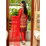 Sunaina Malai Unstitched 3Pcs Suit - 2005, Women, 3Pcs Shalwar Suit, Chase Value, Chase Value