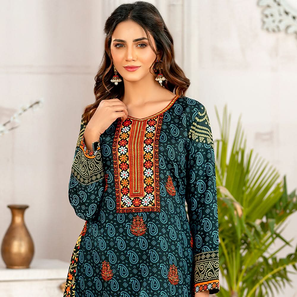 Sunaina Malai Unstitched 3Pcs Suit - 1907, Women, 3Pcs Shalwar Suit, Chase Value, Chase Value