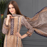 Sahil Printed Lawn Un-Stitched 3Pcs Suit - A2, Women, 3Pcs Shalwar Suit, Chase Value, Chase Value