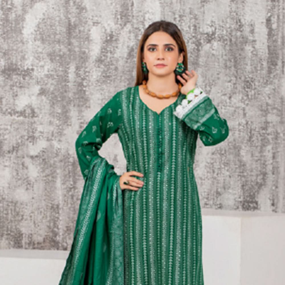 Sahil Printed Lawn Un-Stitched 3Pcs Suit - B3, Women, 3Pcs Shalwar Suit, Chase Value, Chase Value