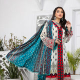 Signature Icon Printed Lawn Un-Stitched 3Pcs Suit - 5, Women, 3Pcs Shalwar Suit, Chase Value, Chase Value