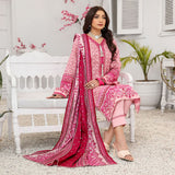 Signature Icon Printed Lawn Un-Stitched 3Pcs Suit - 1, Women, 3Pcs Shalwar Suit, Chase Value, Chase Value