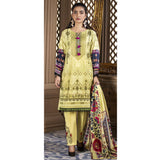 Gul-O-Gulzar Embroidered Lawn Un-Stitched 3Pcs Suit - 6, Women, 3Pcs Shalwar Suit, Noor Jahan, Chase Value