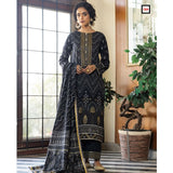 Dareechay Summer Printed Lawn 3Pcs Unstitched Suit - 14, Women, 3Pcs Shalwar Suit, LSM Textiles, Chase Value