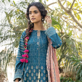 Dareechay Summer Printed Lawn 3Pcs Unstitched Suit - 5, Women, 3Pcs Shalwar Suit, LSM Textiles, Chase Value