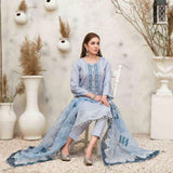 Zysha Embroidered Lawn Zari Fancy Dupatta Un-Stitched 3Pcs Suit - 6557, Women, 3Pcs Shalwar Suit, Tawakkal Fabrics, Chase Value