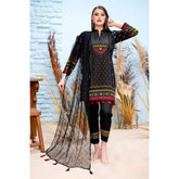 Malai Unstitched 3Pcs Suit V2 - 001, Women, 3Pcs Shalwar Suit, Chase Value, Chase Value