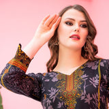 Malai Unstitched 3Pcs Suit V2 - 004, Women, 3Pcs Shalwar Suit, Chase Value, Chase Value
