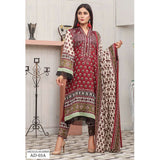 Three Star Printed Lawn 3 Pcs Un-Stitched Suit Vol 5 - 3-A, Women, 3Pcs Shalwar Suit, Al-Dawood Textiles, Chase Value