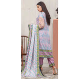 Three Star Printed Lawn 3 Pcs Un-Stitched Suit Vol 5 - 5-A, Women, 3Pcs Shalwar Suit, Al Dawood Textiles, Chase Value