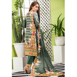 Zarang Embroidered Cotton 3 Piece Un-Stitched Suit - AY2201, Women, 3Pcs Shalwar Suit, Rana Arts, Chase Value