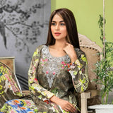 Zarang Embroidered Cotton 3 Piece Un-Stitched Suit - AY2202, Women, 3Pcs Shalwar Suit, Rana Arts, Chase Value