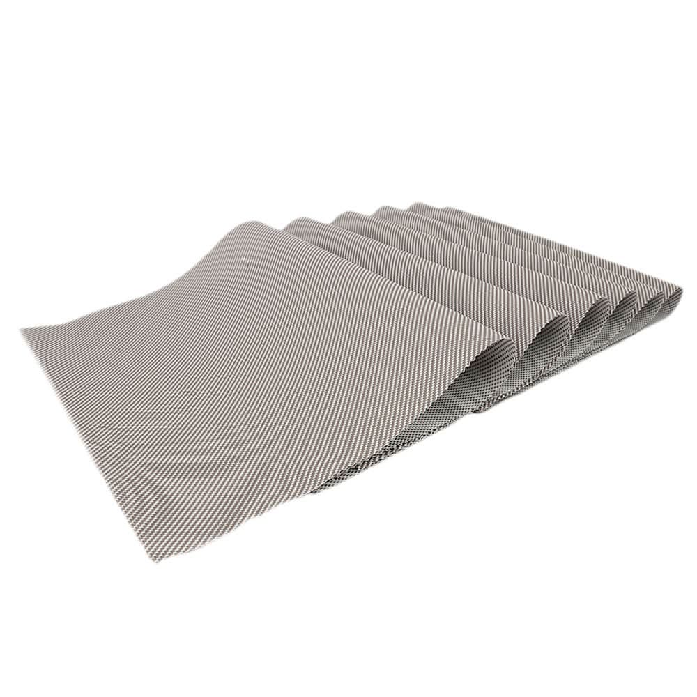 Dining Table Mats 6 Pcs - Grey, Home & Lifestyle, Mats, Chase Value, Chase Value
