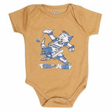 Newborn Boys Romper - Mustard, Kids, NB Boys Rompers, Chase Value, Chase Value