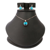 Women's Fancy Locket Set - Sea Green, Women, Chains & Lockets, Chase Value, Chase Value