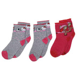 Girls Socks Pack Of 3 - Multi, Kids, Girls Socks, Chase Value, Chase Value