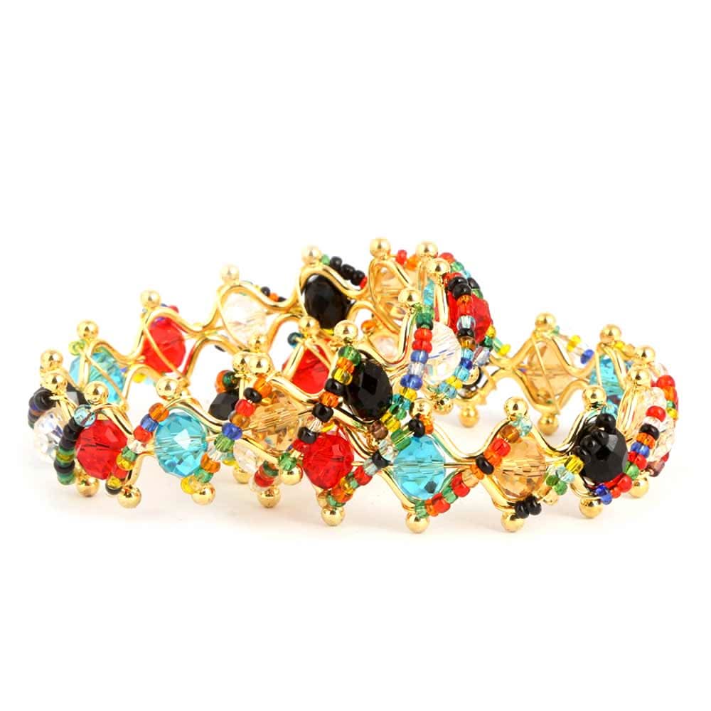 Girl's Fancy Bangles 2 Pcs - Multi - test-store-for-chase-value