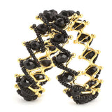Girl's Fancy Bangles 2 Pcs - Black - test-store-for-chase-value