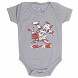Newborn Boys Romper - Grey, Kids, NB Boys Rompers, Chase Value, Chase Value