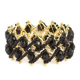 Girl's Fancy Bangles 2 Pcs - Black - test-store-for-chase-value