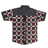 Boys Casual Shirt - Maroon - test-store-for-chase-value