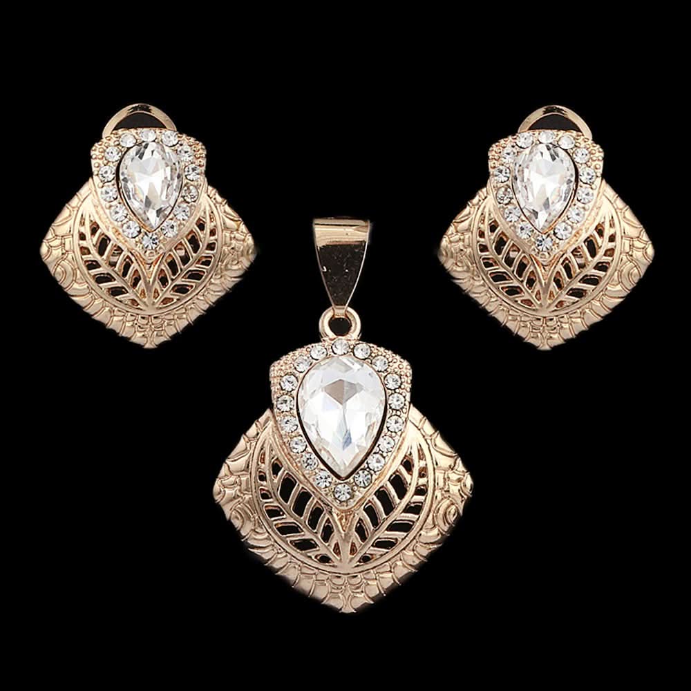 Women's Fancy Locket Set - Golden, Women, Chains & Lockets, Chase Value, Chase Value